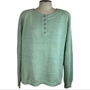 Vintage, Stefano International Sweater, in a light sage green color